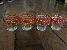 Verre de table vintage 70/80