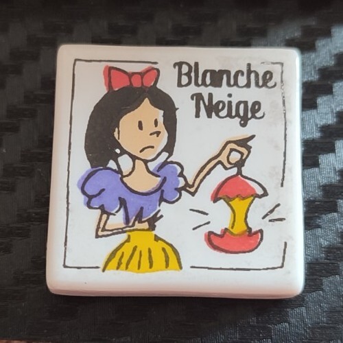 Fève plate blanche neige - blanche,