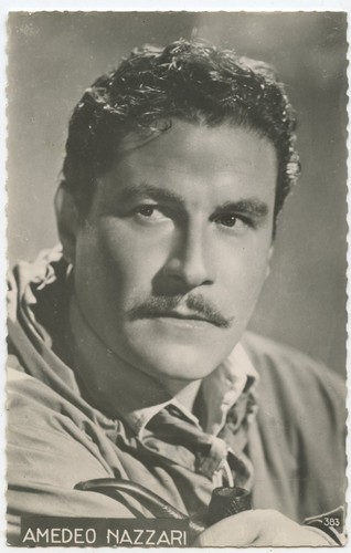 Carte postale amedeo nazzari - carte, /