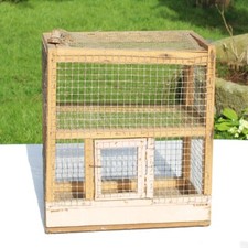 Cage aux oiseaux en bois