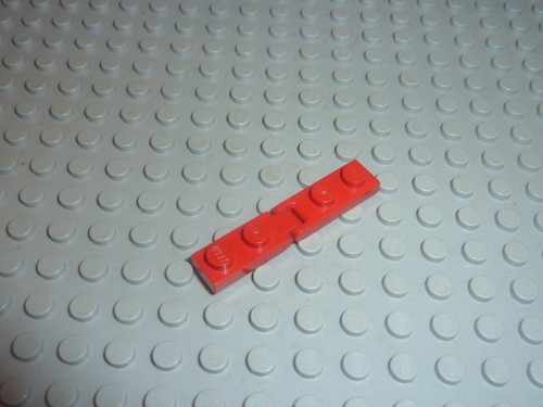 Lego red hinge plate 1x2 - lego,