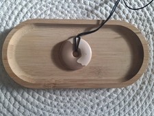 Pendentif Collier en Mokaïte – Forme Donut 5 cm – Pierre de Terre et de...