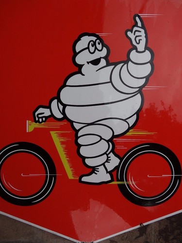Affiche métal publicitaire