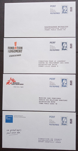 France enveloppes entiers - 4,
