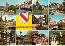 67 - Strasbourg - Multivues - Blasons - Carte Neuve - CPM - Voir Scans Recto-Ver