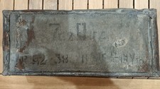 TRES RARE caisse mosin nagant datée 1938 WW2 7,62x54