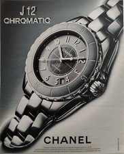 Chanel J12 Montre Publicité 1