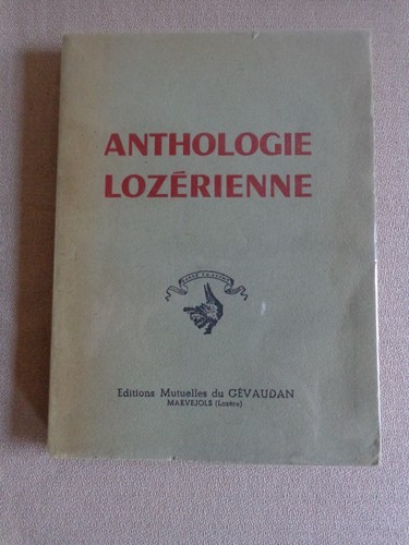 Anthologie lozerienne - anthologie,