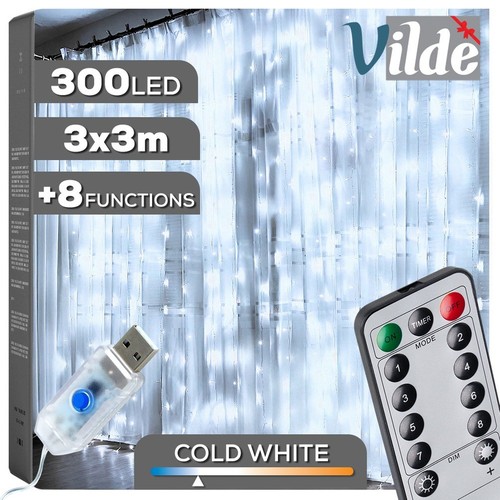 Rideau lumineux avec