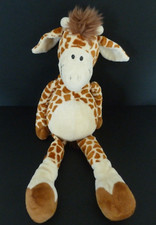 N7. Doudou peluche ANNA CLUB PLUSH GIRAFE SAM blanc beige 34cm EXCELLENT ETAT