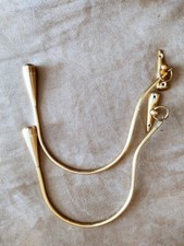 2 Crochets  embrasses Rideaux  style regency la paire