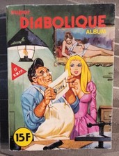 Album super DIABOLIQUE special relié  N° 20   Elvifrance petit format BD adulte