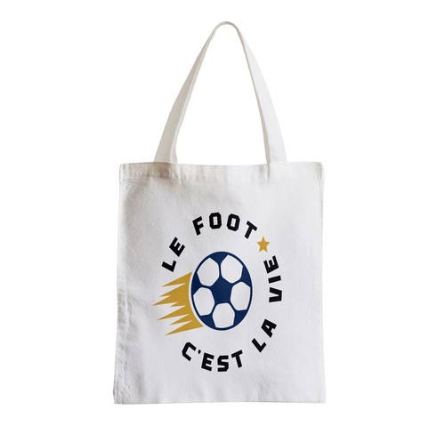 Sac tissu foot - sac, c'est