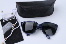 Rare Vintage Vuarnet 009 Blue Metal Sunglasses PX3000 Mineral Gray lens