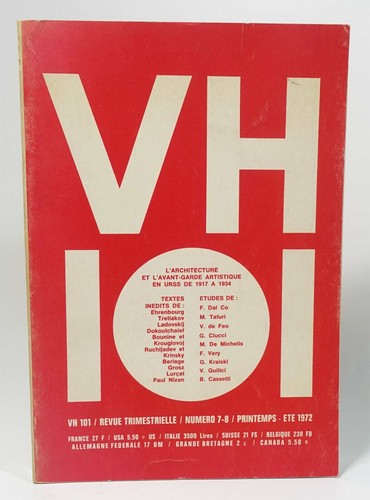 101 8 l architecture - vh, n°7-8