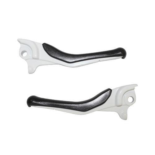Paire leviers frein blanc - frein,