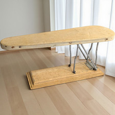 Ancienne jeannette bois métal vintage modèle déposé planche à repasser couture