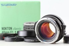 [ COMME NEUF avec boîte et capot ] Voigtlander NOKTON Classic 40mm F1.4 SC...