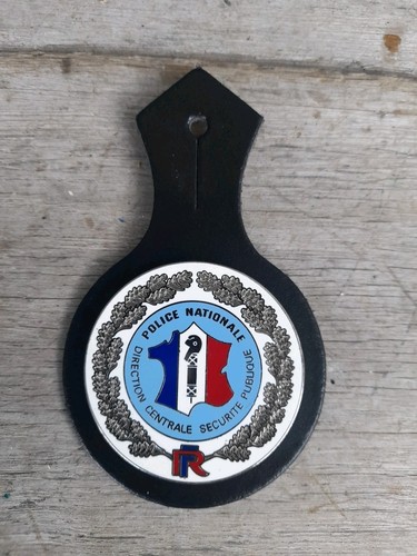 Insigne badge police - badge, nationale