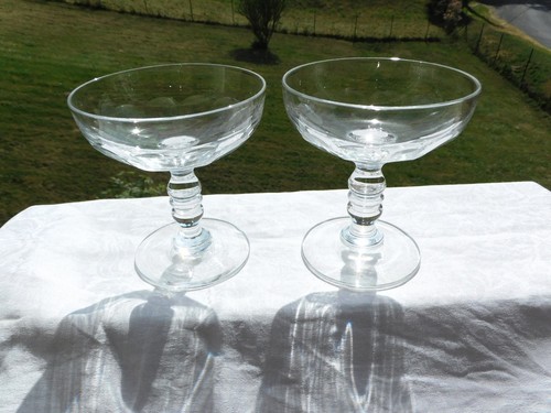 Baccarat coupes champagne - 2, a