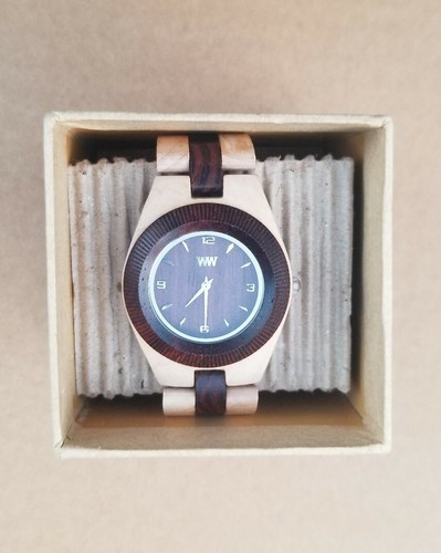 Wewood wooden wrist watch - wrist,