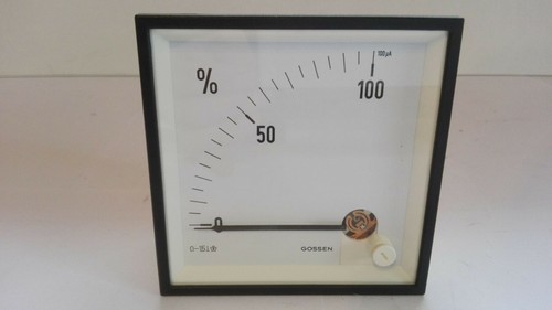 Gossen metrawatt indicateur - gossen/metrawatt,