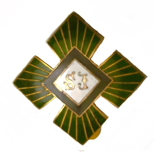 Ancien insigne émaillé - ancien,