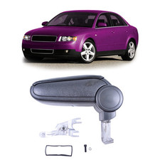 Accoudoir en PU-cuir noir avec