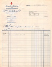 Facture  1951  JUMELLES