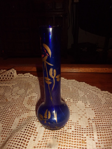 Pêtit vase soliflore - pêtit, bleu