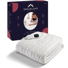Surmatelas chauffant DREAMLAND COSY DREAMER COTON SIMPLE 6T 150X80