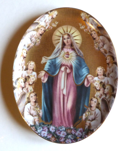 Assiette porcelaine mary - assiette,