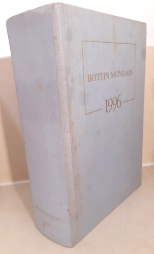 Bottin mondain 1996 - mondain,