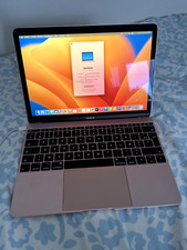 MacBook Retina 12" 2017" Core M3 1,2 Ghz 8 Go 256 Go SSD Or Rose