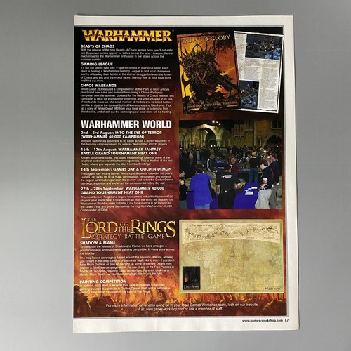 Warmaster seigneur des anneaux - seigneur,