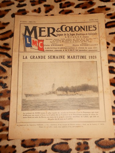 Revue mer colonies - -, &