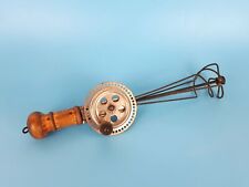 Fouet à main français vintage batteur à œufs CBM Le Roi de Batteurs France