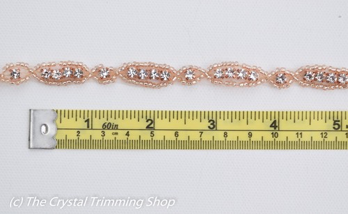 Rose gold crystal rhinestone - crystal,
