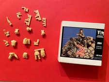 1/35 VERLINDEN 2554: 3 FIGURINES US ARMY VIETNAM IFV APC FORMAT BUSTE ET COMPLET