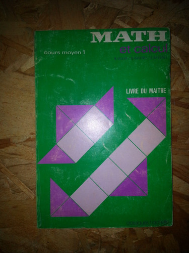 Math calcul cm1 livre - math, du