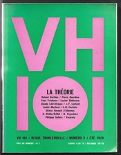 VH . 101 . REVUE TRIMESTRIELLE N° 2 . ETE 1970 . LA THEORIE