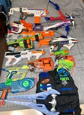 Nerf gun collection and