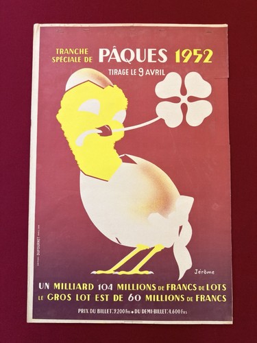 Affiches loterie nationale - loterie,