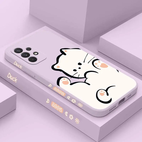 Coque silicone chat nuage - silicone,