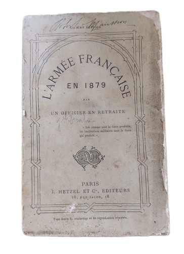 Rare livre armée - livre, l'armée