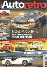AUTO RETRO N°330 JAGUAR XJR-S / MAZDA RX-7 / TRIUMPH TR3 / 2CV UMAP / LANCIA