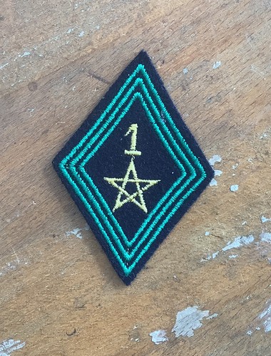 Insigne tissu régiment de - insigne,