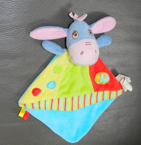 Doudou plat bourriquet rond - plat,