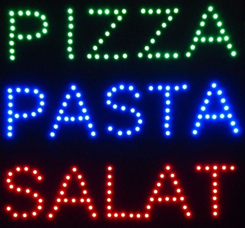 Pizza pâtes salade led - pâtes,