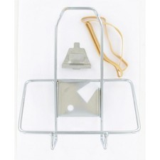 Porte bidon "panier" chromé